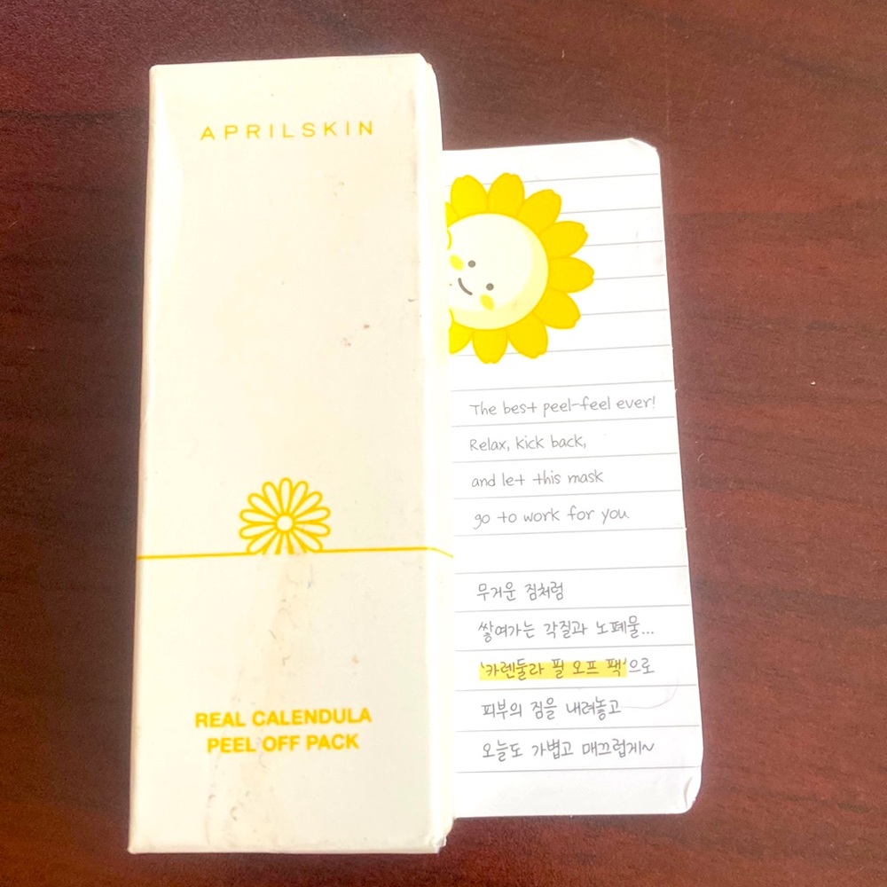 April Skin Calendula Peel Off Pack